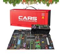 Generico 24 Mini Pull-Back With Built-in Garage Set | 24PCS Die-Cast Alloy Racing Car Toys,Die-Cast Vehicles Friction Powered Design, Durable For Collectors, Mini Party Favors For Boys And Girls