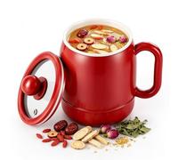 Generico 27 Oz Multi-Function Portable Electric Stewing Cup (Red)