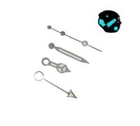 Generico 28,5 mm S Logo NH34 Meteorite Dial Fit Movimento ghiaccio blu luminoso Orologio Accessori for la modifica strumenti(H71)