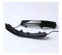 Generico 2Pc LED Indicatori Di Direzione Specchio Indicatore Lampeggiatore Sequenziale Freccia Per VW Per GOL Per FOX Fusca UP US Per Freccia Specchietto Laterale(Nero lucido)