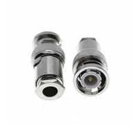 Generico 2PCS BNC Male Q9 Plug Clamp RG58 RG142 RG223 LMR195 50-3 Cable RF Connector