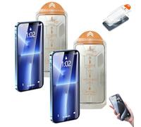 Generico 2PCS Grasoftness Screen Protector, for iPhone 16E/11/12/13/14/15 Promax, Invisible Screen Protector, Fingerprint-Proof Dust Free Without Bubbles (14pro,2*HD)