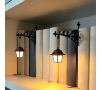 Generico 2pcs Library Lantern LED Bookshelf Lamp, Corner Decor Light