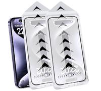 Generico 2pcs Nearlyas Invisible Screen Protector, 2025 new invisible screen protector -fingerprint-proof dust free, Smooth Touch for Iphone 16/15/14/13pro Max (Privacy,for iPhone 15 Pro Max)