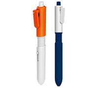 Generico 2Pcs Prann Squirt Pen, penna spray per l'acqua 2 in 1, penna che spara ad acqua giocattolo scherzo, Penna Per fares Gli Scherzi, materiale per la scuola di combattimento d'acqua