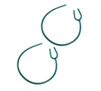 Generico 2pezzi Tubo Ricambio per Fonendoscopio, Pvc a Y, Verde, Flessibile, Compatibile i Modelli Comuni, Facile da Pulire
