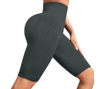 Generico 3/4 Leggins 3D Anticellulite Fittabella Sportivi Donna Push Up Cellulite Compressione Graduata Palestra Solenao per Fitness Ginnastica Workout Pilates Leggings