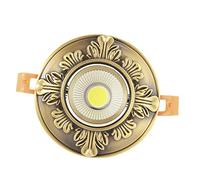 Generico 3/5/7/10W Downlight 3000,6000K Selectable Spotlight COB/LED Recessed Ceiling Light for Kitchen Hallway Dining Room(Spotlight(A/7W),White light)