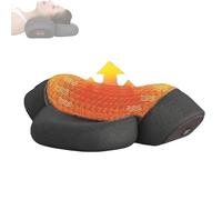 Generico 3 in 1 Neck Massager, 2025 New Cervicale, Heated Massage Neck Pillow, With Heat, With Traction to Help Sleep for Relieves Pain (Dark gray)