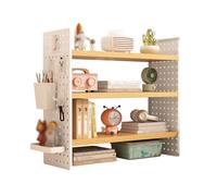 Generico 3 Livelli Scaffale Da Tavolo, Libreria Da Scrivania Regolabile, Verticale Espositore Da Scrivania Organizzatore Tavolo Per Casa Ufficio Studio Cucina(40cm/15.7")