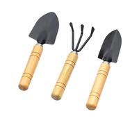 Generico 3 Mini Attrezzi da Giardino, Una Piccola Pala for Piante in Vaso e for allentare Il Terreno in vasi Fiori Coltivare Verdure(Thick Handle)