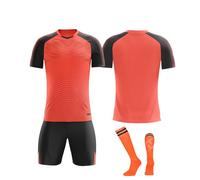 Generico 3 Pezzi Maglie Calcio Personalizzate Uomo Donna Ragazzi - Design Unico con Nome, Numero, Logo - Tessuto High-Tech Traspirante E Durevole - per La Vittoria in Campo