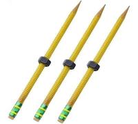 Generico 3 Pezzi Matite Fidget ADHD, 18cm Matite Antistress, Portamina In Legno Con Dado Scorrevole, Strumento Sensoriale Silenzioso E Antistress, Per Bambini E Adulti, Studenti, Scuola, Lavoro