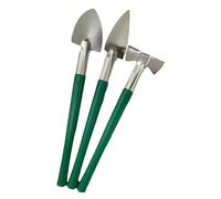 Generico 3 Pezzi Mini Kit da Giardinaggio for Fiori rastrello cazzuola Pala Strumento for Piante grasse piantagione Domestica Multifunzionale