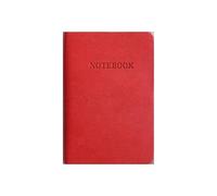 Generico 3 Pz A7 Mini Notebook Tasca portatile Notepad Memo Diario Planner Agenda Organizer 365 giorni Riviste Ufficio(B-red)