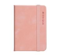 Generico 3 Pz A7 Mini Notebook Tasca portatile Notepad Memo Diario Planner Agenda Organizer 365 giorni Riviste Ufficio(Pink)