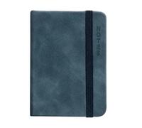Generico 3 Pz A7 Mini Notebook Tasca portatile Notepad Memo Diario Planner Agenda Organizer 365 giorni Riviste Ufficio(Navy)