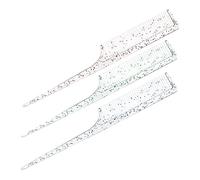 Generico 3 Pz pettine a treccia pettini per vuoto Ratto raddrizzatura pettine da parto kit hair brush per parrucchieri per separare i districare AbS