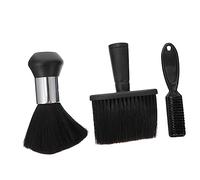 Generico 3 Pz Spazzola Per Rotta Svanisce Spazzola Districante Per Bagnati Grembiuli Colorati Per Parrucchiere Arriccia Barbieri Film Black Plastica