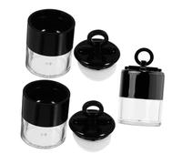 Generico 3 Scatole Di Bignè A Forma Di Fungo Vasetti Per Cosmetici Irritazioni Da Viaggio Custodia Portatile Per Il Trucco Soffice Peluche Contenitore Per Il Trucco Puffer Spugna Per