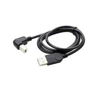 Generico 30-150 cm USB 2.0 A Maschio a B Maschio B Tipo su e Giù Angolo Sinistro e Destro Scanner Stampante Cavo da 90 Gradi Cavo angolare BM(1.5m,Left)