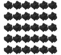 Generico 30 Pezzi Protezione in Silicone Nero per Moduli Sfp e Transceiver Funzione Anti-umidità Che Prolunga la Durata delle Apparecchiature Telecom
