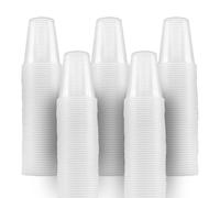 Generico 3000 Bicchieri Acqua in Plastica Trasparente 200 cc - Usa e Getta - Resistenti per Bevande Calde e Fredde - Ideali per Bar, Uffici, Eventi, Distributori Automatici