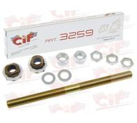 Generico 3259 ASSE RUOTA ANTERIORE COMPLETO mm. 11x170 compatibile con PIAGGIO BRAVO-SI-CIAO-FREE