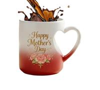 Generico 325ml Color Changing Coffee Mug - Thermosensitive Magic Ceramic Cup With Handle | Novelty Cup Hot & Cold Drinkware For Tea, Milk, Juice, Mother’s Day Gift