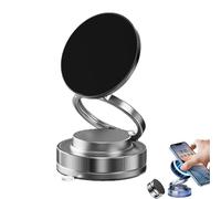 Generico 360° Adjustable Vacuum Magnetic Phone Holder, Magnetic Phone Holder for Car, Super Strong Suction, Universal Mobile Stand for All Smartphones (Black)