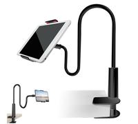 Generico 360-Degree Rotating Tablet & Phone Stand,Generisch Extra Long Gooseneck Mobile Phone Holder,Compatible for iPad iPhone Switch Samsung Galaxy Tabs Kindle Fire,More 4.7-13" Devices (Black)