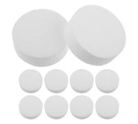 Generico 36Pezzi Foam Circles Polystyrene Circles in Schiuma Bianca, per DIY Projects e Birthday Parties, Facili da Usare