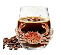Generico 3D Animal Whiskey Glass 350ml Egg Shaped Novelty Tumbler
