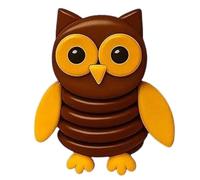 Generico 3D Animals Buttons Decor - 4x5cm Fun Christmas Button Ornament Making Kit | Kids Home Decor Party Supplies for Women Men Living Room Bedroom Office Entryway Door