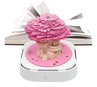 Generico 3D Calendar | Display Decoration Stationery | Tear Away 3D Calendar Sculpture | For Students Teachers Teens Boys Girls Adults Bookshelf Coffee Table Bedroom