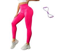 Generico 3D Compression Leggings, High Waist Tummy Control Resistance Band Legging, Scrunch Butt Lift Sport Pant, Toned Leg & Buttock (J,L)