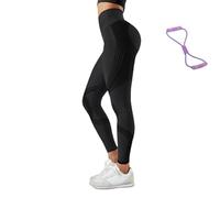 Generico 3D Compression Leggings, High Waist Tummy Control Resistance Band Legging, Scrunch Butt Lift Sport Pant, Toned Leg & Buttock (D,M)