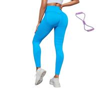 Generico 3D Compression Leggings, High Waist Tummy Control Resistance Band Legging, Scrunch Butt Lift Sport Pant, Toned Leg & Buttock (K,XXL)