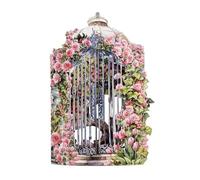 Generico 3D Greeting Card, 17.3x12cm, Garden Theme Greeting Card for Birthday, Craft Enthusiasts, Parents, Wives, Boyfriends, Girlfriends, Wedding, Christmas, Collectors