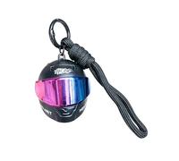 Generico 3d Helmet Keychain Pendant - Movable Vibrant Collectible Ornament
