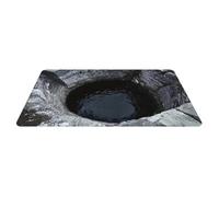 Generico 3D Hole Rug - Bottomless Design Optical Illusion Carpets,Non-Slip Door Pads Floor Mat For Indoor Outdoor Bathroom Kitchen Bedroom Living Room Playroom Study Terrace Porch Doorway
