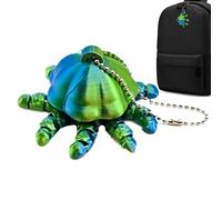 Generico 3D Jellyfish Keychain, Printed Wallet Pendant, 2.75 Inch Flexible Joint Charm with Sturdy Build, Mini Purse Accessory, Keychain Pendant with Fun Design, Travel Gift for Kids and Teens