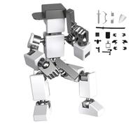 Generico 3D Printed Action Figure 5x9.5cm | Robot with Movable Joints | Versatile Flexible Hero Set for Painting, Photography Props & Desktop Decoration, DIY ABS