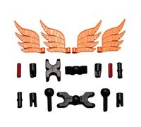 Genérico 3D Printed Action Figure Accessories - Articolated Robot Figures, DIY Stress Relief Plaything, Posable Movable Collectible Ornament, Precision Craft Build | Perfect for Display, Desktop