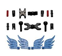 Generico 3D Printed Action Figure Accessories, Articulated Robot and Multi-Articular Figures, ABS Decorative Collectibles for Desktop, Movable and Posable Robots to Enhance Your Desk's Ambiance