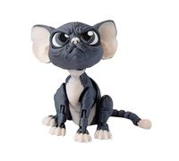 Generico 3d Printed Animal Toys, Articulated Cat Figurines, Flexible Fidget Decor, Interactive Desk Ornaments with Movable Joints for Birthday, Kids, Girls, Boys, Mom, Men, Women