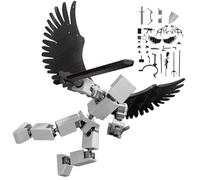 Generico 3D-Printed Articulated Model - Multi-Jointed Figure, High-Tactile Fidget Toy, Posable Artist Reference Mannequin, Desktop Decor, Stress Relief Motion Statue | For Adults