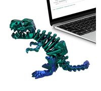 Generico 3D Printed Dinosaur - Resin Jointed Action Figure | Wear-Resistant Animal Model - Free Movement Design For Poseable Display Ideal For Desk Or Bedside Figurines In Modern Rooms.