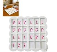 Generico 3D Printed Mahjong Solo Practice Board, Portable Tile Pattern Learning & Strategy Practice Boards, Compact Mahjong Learning Tools for Beginners & Enthusiasts