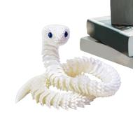 Generico 3D Printed Snake, Articulated Snake Articulated Animal Toys | Realistic Snake Pranks for Desk Bed Table Bookshelf Dashboard Car Interior Tabletop Bedroom